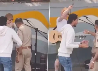 Problemi in India tra Ed Sheeran e la polizia, ha suonato per strada senza permesso (VIDEO)