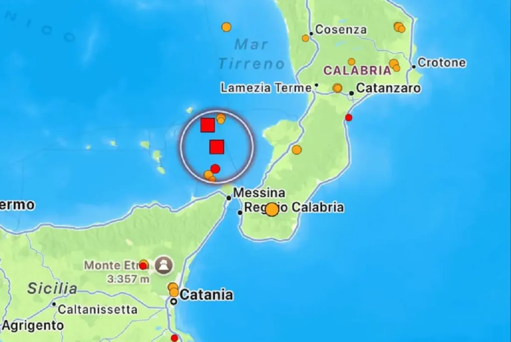 terremoto calabria