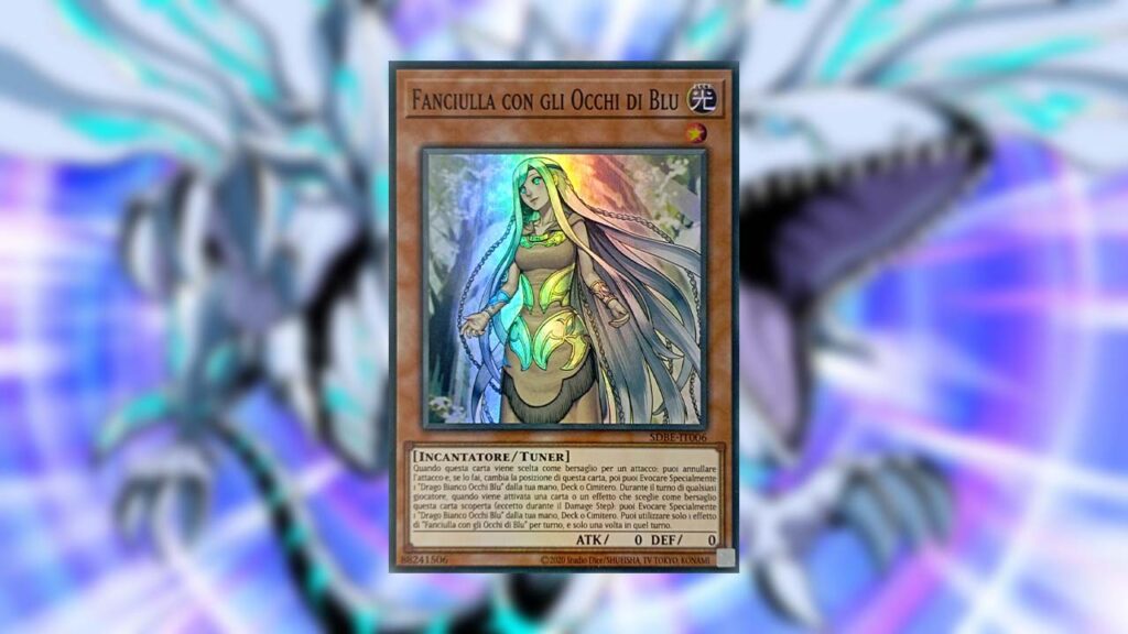 YuGiOh Structure Deck Destino Bianco Occhi Blu