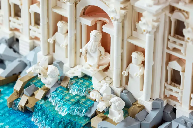 LEGO Fontana di Trevi