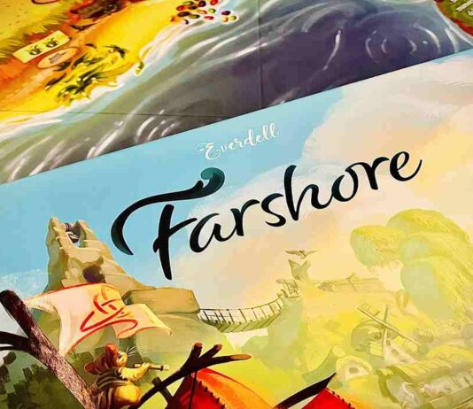 Farshore, recensione del gioco da tavolo: continua la storia di Everdell farshore cover