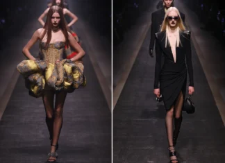 Alla Milano Fashion Week la sfilata Versace racconta la storia del brand: è tutto very Versace