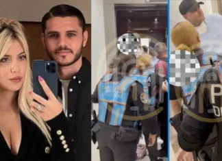 Le urla di Wanda Nara e l’intervento della polizia, scoppia il panico e caos con Icardi