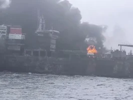 Nel Mare del Nord una petroliera si è scontrata con un cargo: rischio disastro ambientale