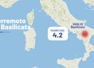 A Potenza scossa di terremoto 4.2 mangitudo: evacuate scuole e uffici