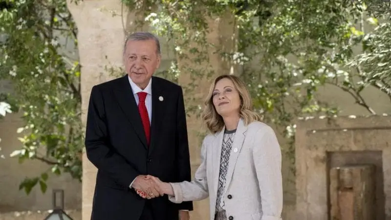 Erdogan meloni