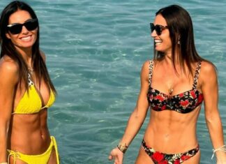 Marzia, chi è la bellissima sorella “gemella” di Elisabetta Gregoraci e il marito Antonio Scaramuzzino