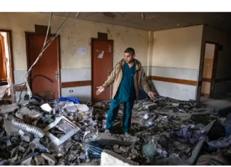Israele ha bombardato l’ospedale Al Ali nel nord di Gaza