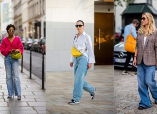 Sì, i baggy jeans e la camicia bianca sono ancora l’outfit perfetto per tutti i giorni per questa primavera