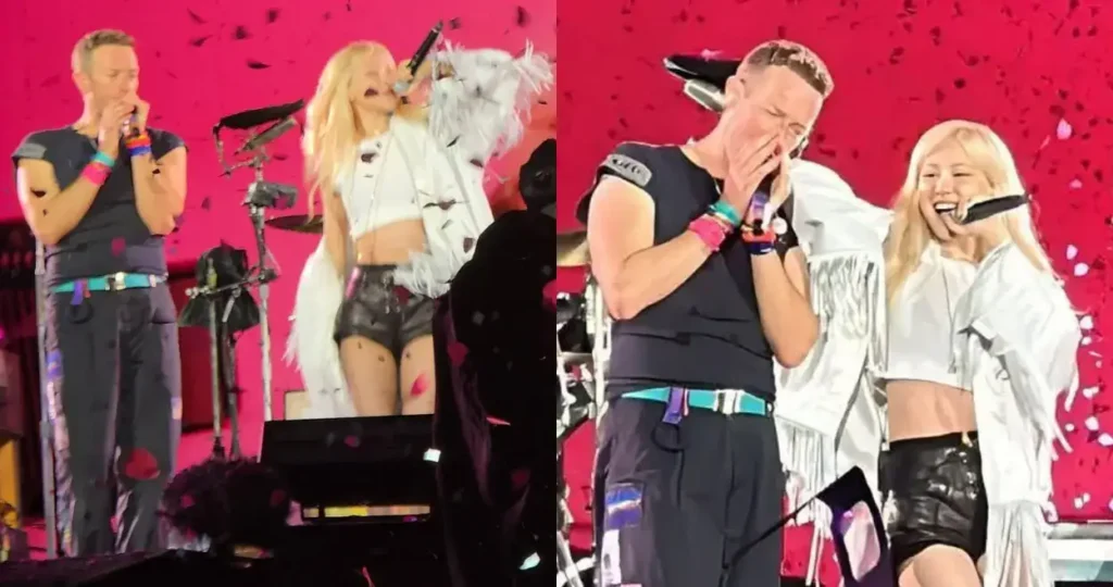 I Coldplay e Rosè si sono esibiti con Apt a Goyang in Corea del Sud