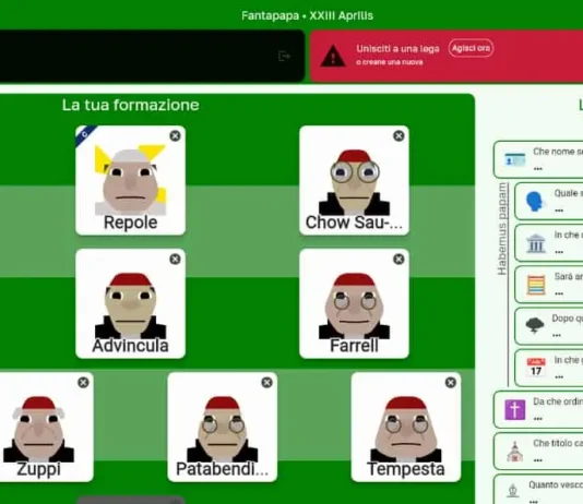 Si è aperto il FantaPapa: come iscriversi al gioco e come funziona