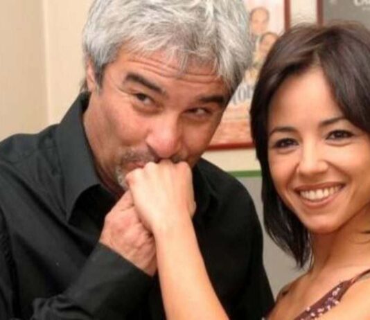 Chi sono la moglie e l’ex di Pino Insegno, Alessia Navarro e Roberta Lanfranchi Pino Insegno e la moglie Alessia Navarro