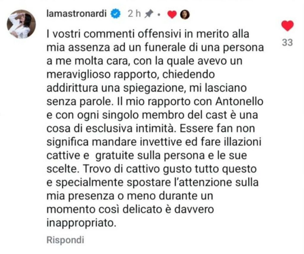 Alessandra Mastronardi Antonello Fassari