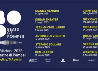 Beats of Pompeii 2025: in cartellone Nick Cave, Ben Harper, Bryan Adams e molti altri