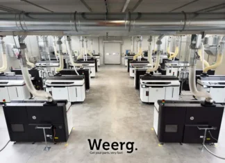 Weerg rafforza la propria leadership nella stampa 3D con 4 nuove HP MJF 5620 Pro