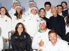 Armani svela le divise olimpiche per Cortina 2026