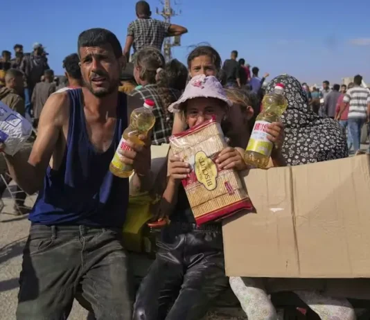 Gaza, spari e caos durante la distribuzione degli aiuti
