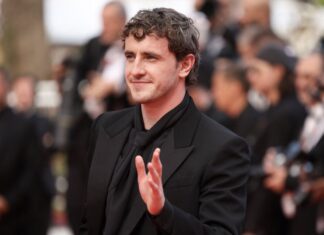 Paul Mescal a Cannes 2025 in total black Gucci fa sognare tutti
