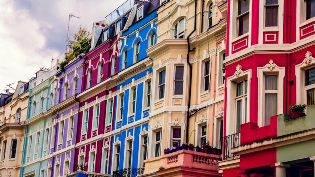Notting Hill case nere