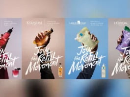 L’Oréal lancia la campagna #JoinTheRefillMovement: il beauty deve essere più sostenibile