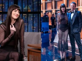 È veramente un Revenge Dress quello di Dakota Johnson firmato Nensi Dojaka?