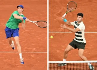 Boom di polemiche per il match di tennis tra Sinner e Alcaraz, Sky e Nove la combinano grossa e Barbara Rossi accusata di aver fatto “tifo per Alcaraz”