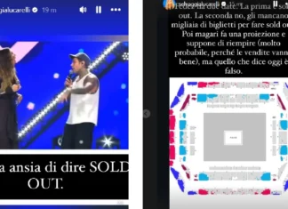 Selvaggia Lucarelli smaschera Fedez: “Ma quali sold out, nella seconda data mancano migliaia di biglietti”