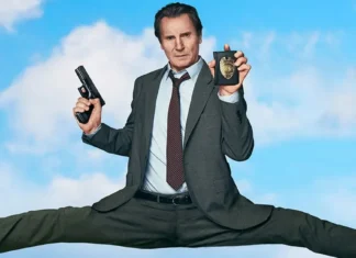 Una pallottola spuntata, il trailer della commedia con Liam Neeson e Pamela Anderson