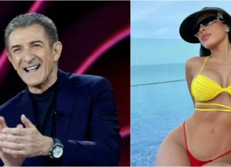 Beccato Ezio Greggio con la nuova fidanzata Nataly, chi è l’influencer colombiana con 36 anni meno di lui