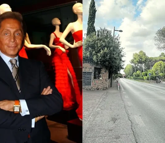 Ladri nella villa romana dello stilista Valentino Garavani