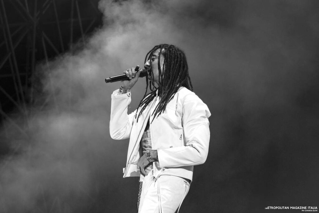 Ghali live Rock In Roma - Ph © Chiara Olmi