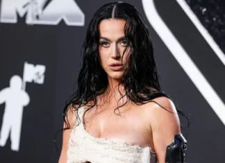 Katy Perry, spavento per la popstar sulla farfalla volante al concerto di San Francisco Katy Perry paura a bordo di una farfalla volante