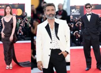 I look del red carpet della quarta serata di Venezia 82: w il rock Rabanne di Suki Waterhouse, sì al doppiopetto di Jacob Elordi