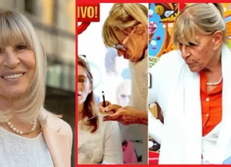 Gemma Galgani “in pausa” da Uomini e Donne fa la cameriera in un bar (Foto)