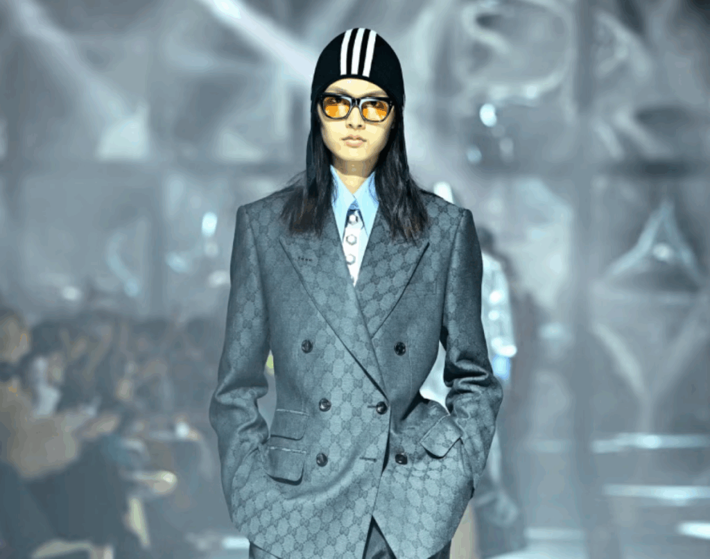 moda fluida passerella Gucci