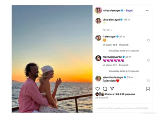 Ecco la prima foto pubblica e ufficiale per Chiara Ferragni e Giovanni Tronchetti Provera