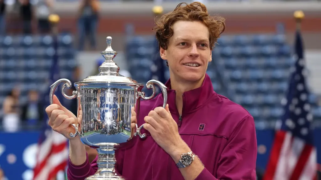 La vittoria di Jannik Sinner nell'edizione del 2024 degli "Us Open" - Photo Credits Olympics.com