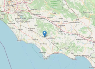 Terremoto a Latina, scossa di magnitudo 2.7