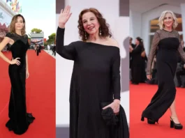 I look del red carpet della decima serata di Venezia 82: Stefania Sandrelli e Laura Chiatti dominano la passerella in nero
