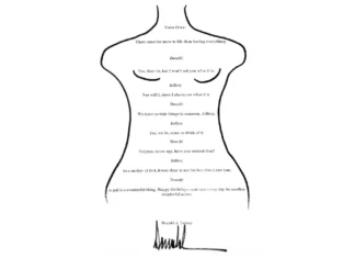 Resa pubblica la foto del biglietto di auguri che Trump avrebbe mandato a Jeffrey Epstein