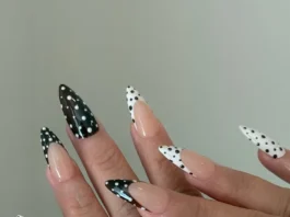 Le polka dots nails sono tornate (e non sono più innocenti)
