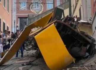 Tragico incidente a Lisbona, la famosa funicolare “Gloria” è deragliata: almeno 15 morti
