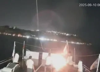 Colpita in Tunisia un’altra barca della Global Sumud Flotilla
