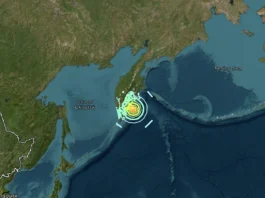 C’è stato un nuovo terremoto al largo della Kamchatka, in Russia