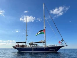 Durante l’attacco alla Global Sumud Flotilla, le interferenze radio hanno trasmesso “Lay All Your Love On Me” degli Abba global sumud flotilla