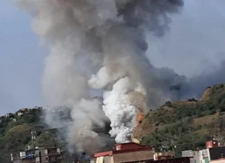 Esplosione a Pianura (Napoli): coinvolta una fabbrica di fuochi d’artificio