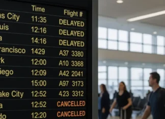 Shutdown negli Usa, ridotto il traffico aereo in 40 aeroporti