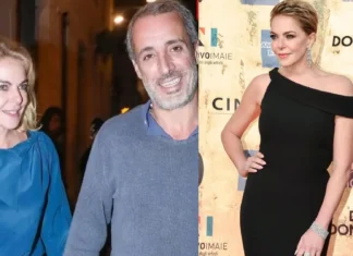 Chi è il compagno di Claudia Gerini, Riccardo Sangiuliano (il cugino dell’ex ministro Gennaro): “Sono innamoratissima”