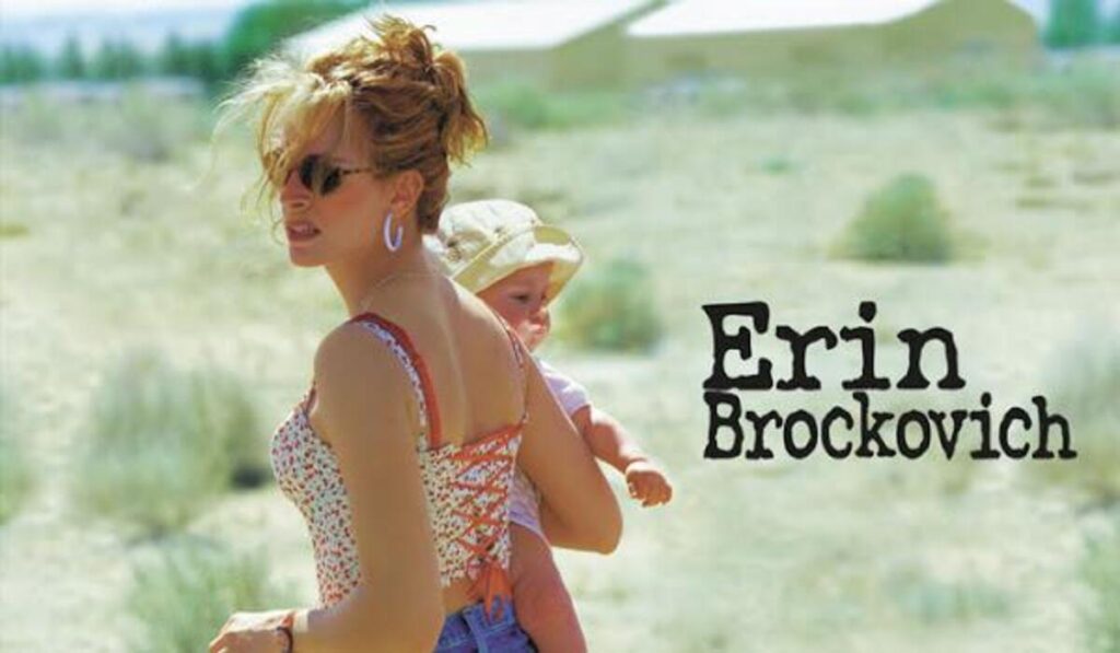Julia Roberts in Erin Brockovich
Ph credits: https://ecologia.facilisimo.com/5-peliculas-imprescindibles-que-te-haran-pensar_1746029.html