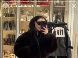 Kim Kardashian e la combo più controversa dell’inverno: leggings da palestra e infradito da spiaggia